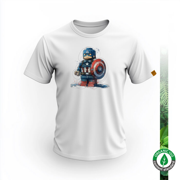 T-shirt lego captain america