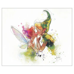 Tapis de souris Clochette love Pan