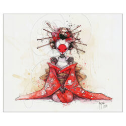 Tapis de souris Ghost in the shell Geisha – Image 2