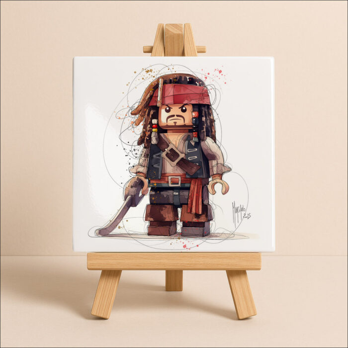 ART Square - Jack Sparrow Lego