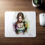Tapis de souris Lara Croft