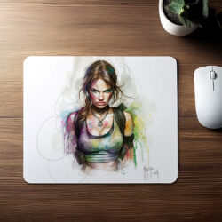 Tapis de souris Lara Croft