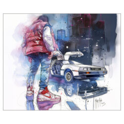 Tapis de souris Marty McFly