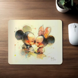 Tapis de souris Minnie love Mickey