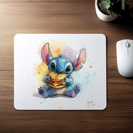 Tapis de souris Stitch Burger