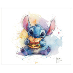 Tapis de souris Stitch Burger