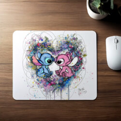 Tapis de souris Stitch love Angel