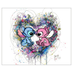 Tapis de souris Stitch love Angel