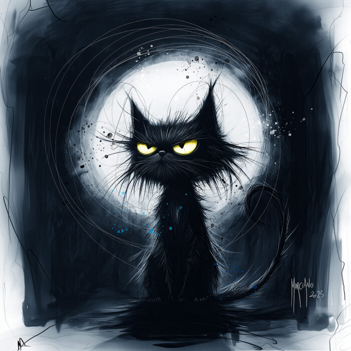 Le chat de lune