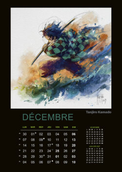 Calendrier 2026 - Demon Slayer – Image 13