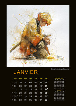 Calendrier 2026 - Demon Slayer – Image 2