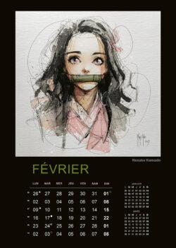 Calendrier 2026 - Demon Slayer – Image 3