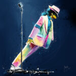 Smooth Criminal 120x120cm - Toile Originale