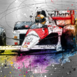 Ayrton senna tableau unique