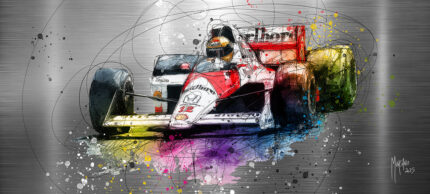 Ayrton senna tableau unique