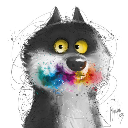 Le loup intermarché tableau