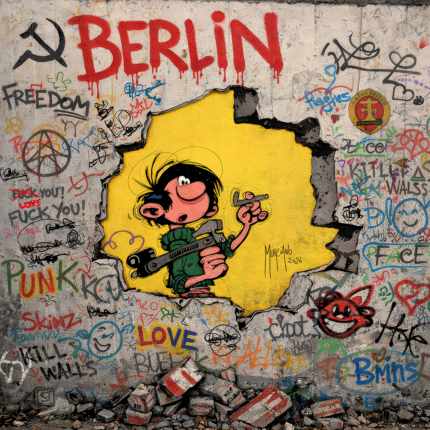 Gaston à Berlin (1989)