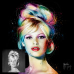 Oeuvre originale sur toile d’après photo