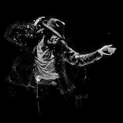 Billie Jean Michael jackson tableau peinture
