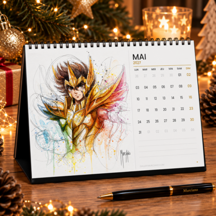 Calendrier de bureau Année 80 – mai