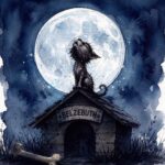 Vie de chien Aquarelle