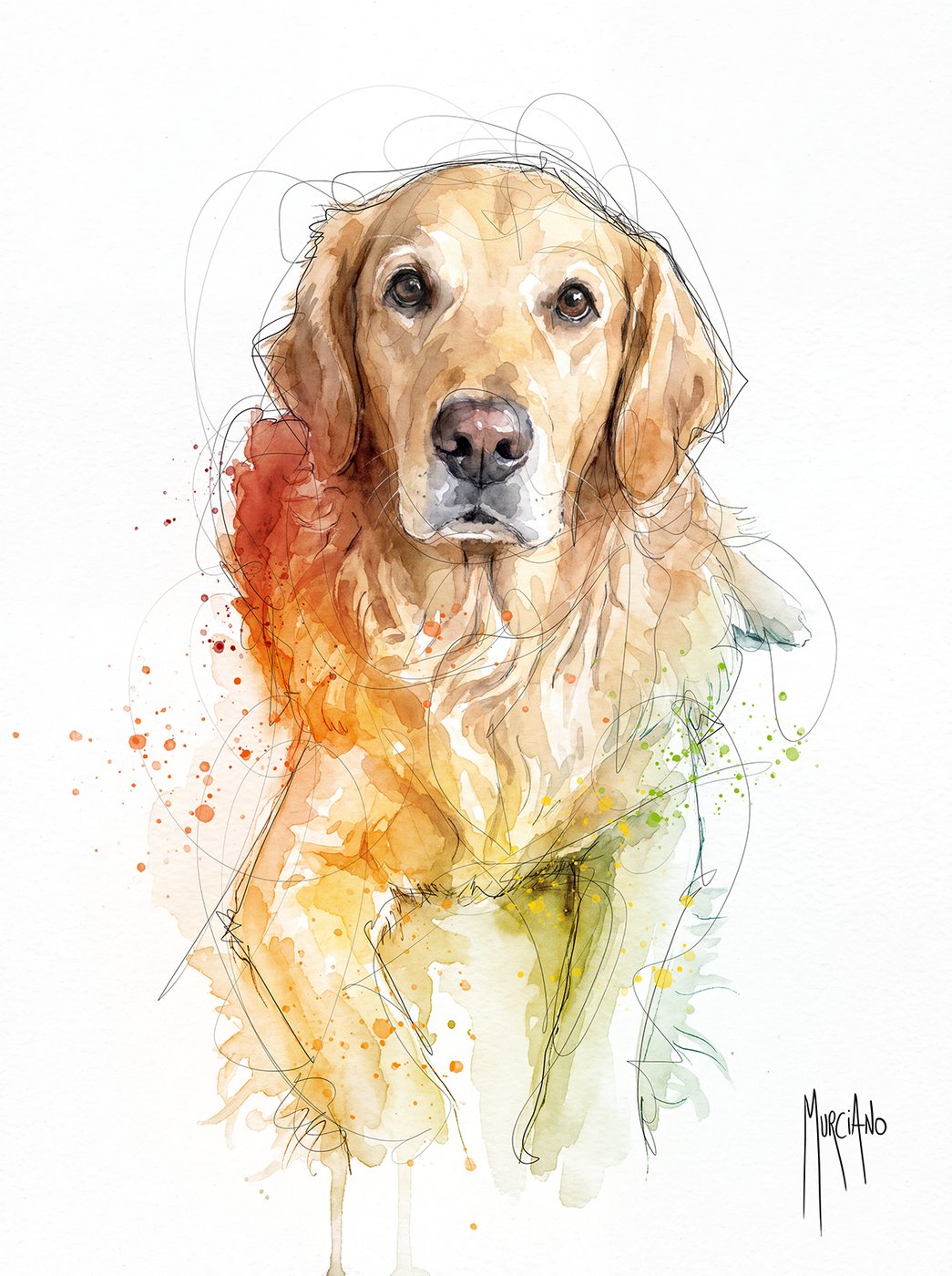 Portrait peint