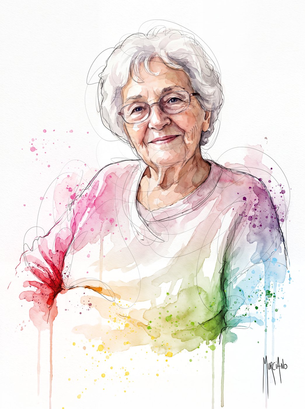 Portrait peint