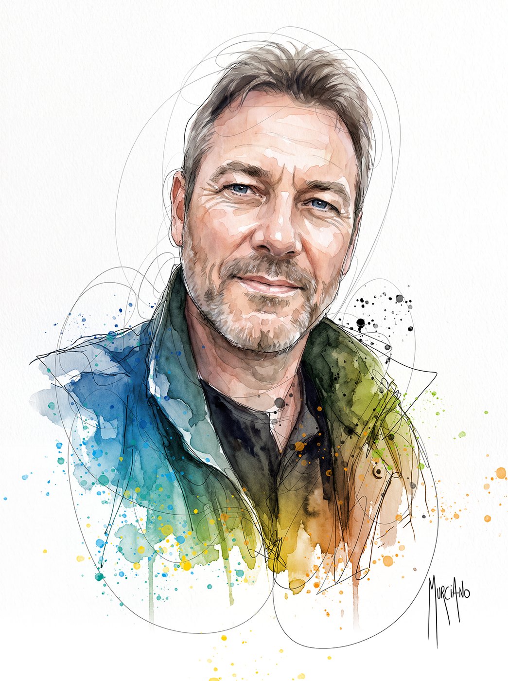 Portrait peint