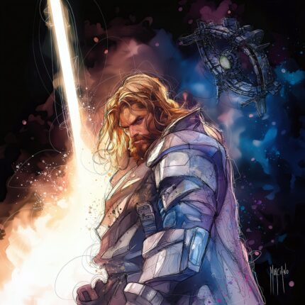 Ulysse 31 revisité à l’aquarelle par Patrice Murciano, collection Animé Manga