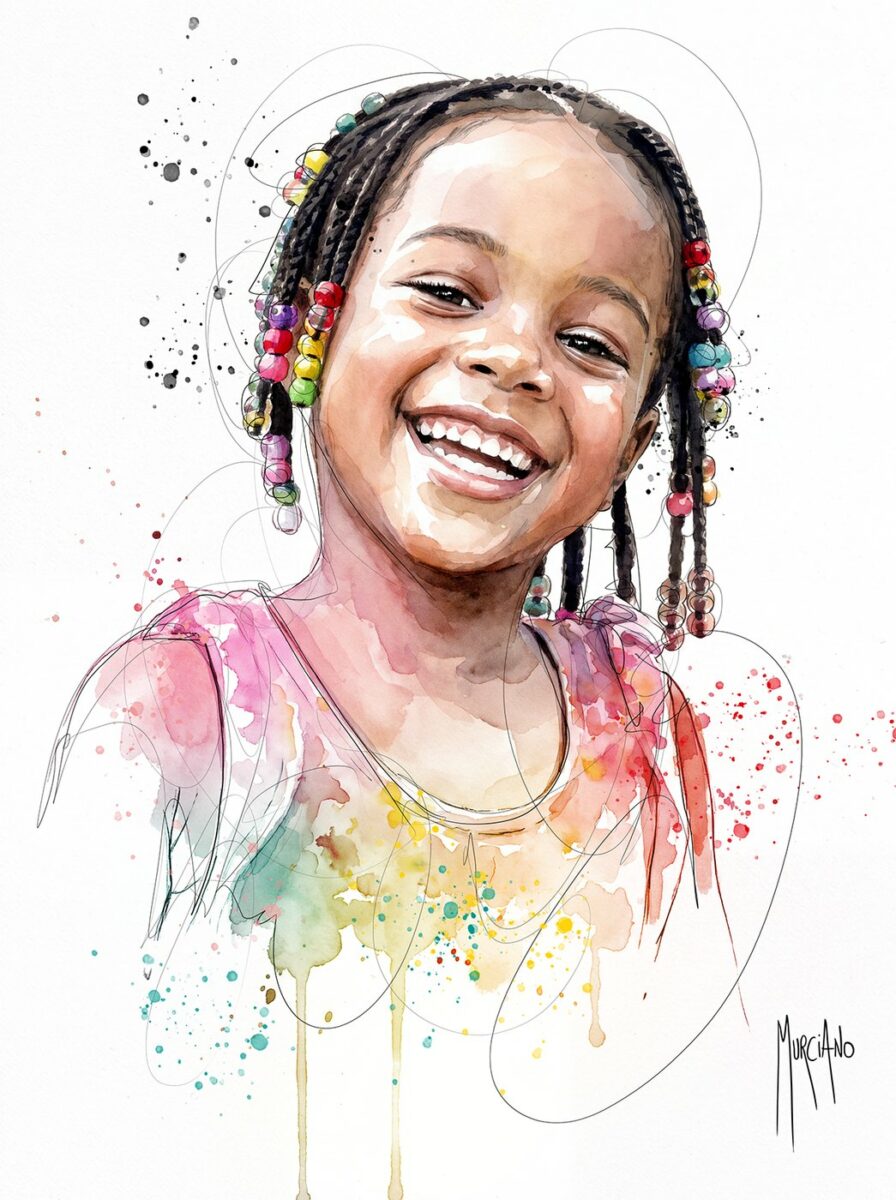 Portrait peint